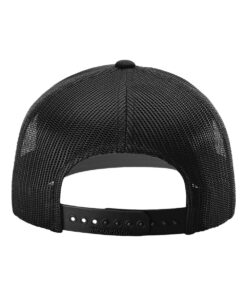 Alternative view of CHRHS Richardson 112 Black Hat with Gray Lacrosse Leather Patch