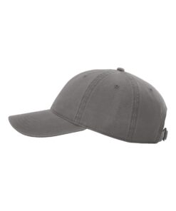 Alternative view of CHRHS Richardson 326 Gray Hat with Red Lacrosse Leather Patch